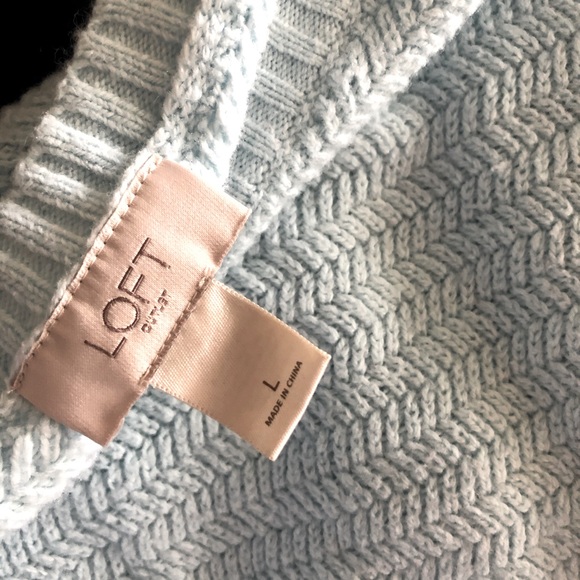 Ann Taylor Loft Crew Neck Sweater | Large